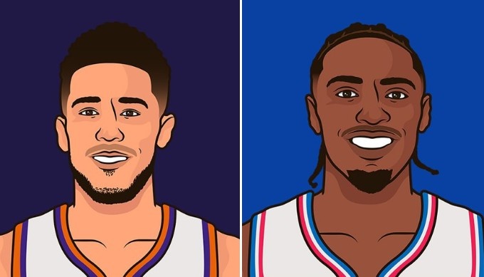 世界杯手机直播-单方面压制!布克生涯交手马克西战绩是9胜1负