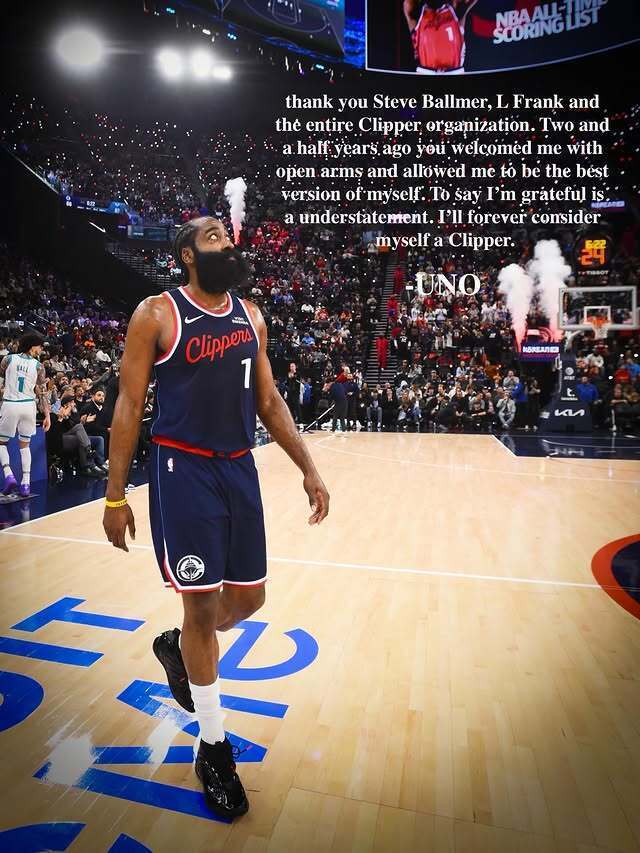 世界杯app下载-告别旧主!哈登自称永远是快船人 加兰把克利夫兰当作第二个家