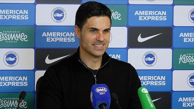 世界杯官方入口下载-阿尔特塔:赛后谢场时得知曼城丢分,比赛期间没时间关心这个